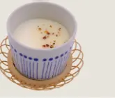 杏仁豆腐（金木犀蜜添え）の料理写真